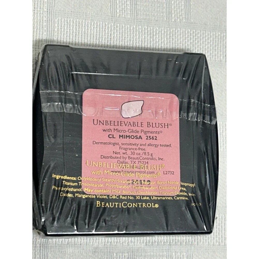 2 NEW SEALED BeautiControl Unbelievable Blush**Pomegranate CL MIMOSA